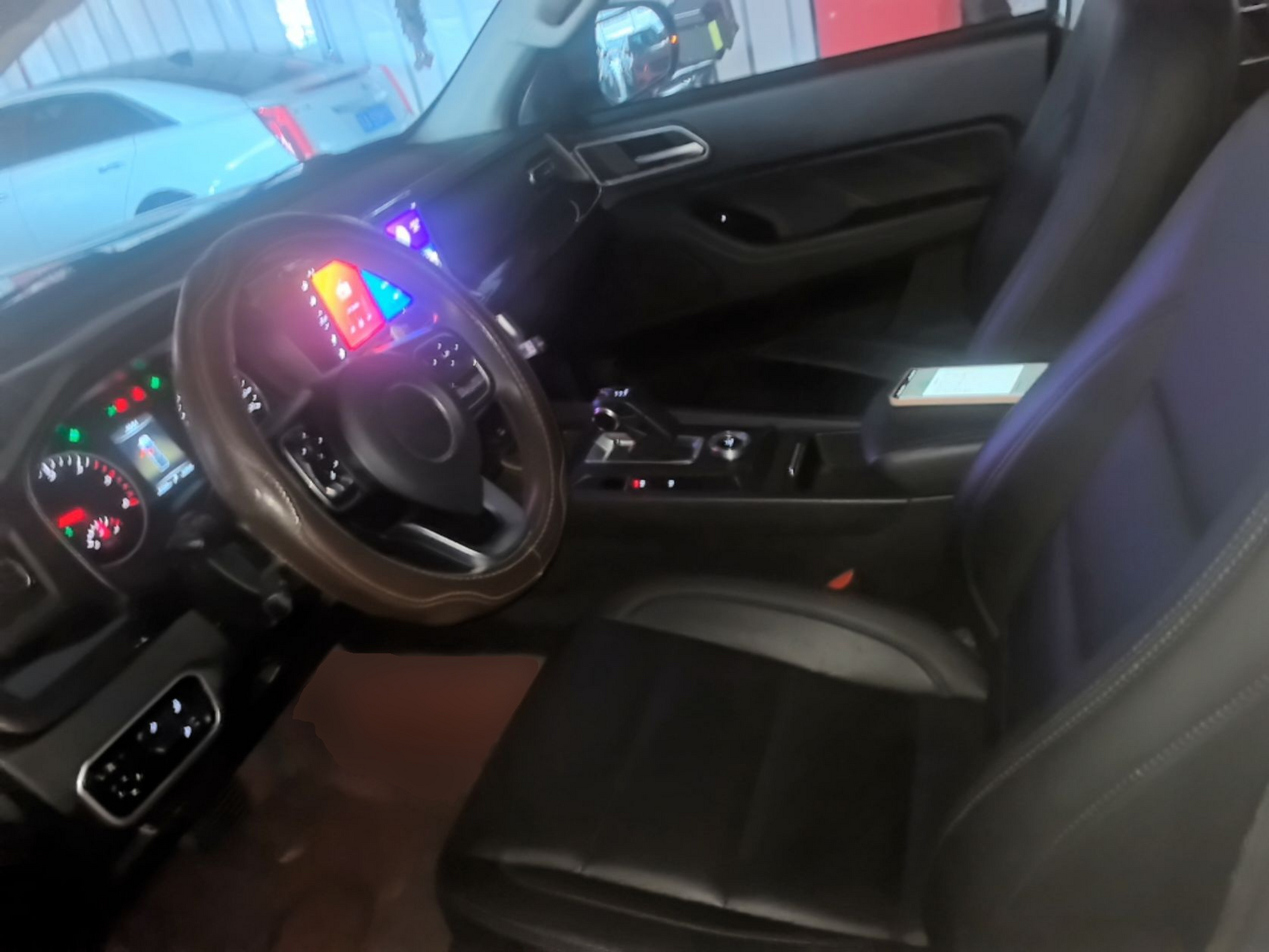 Avant de la voiture