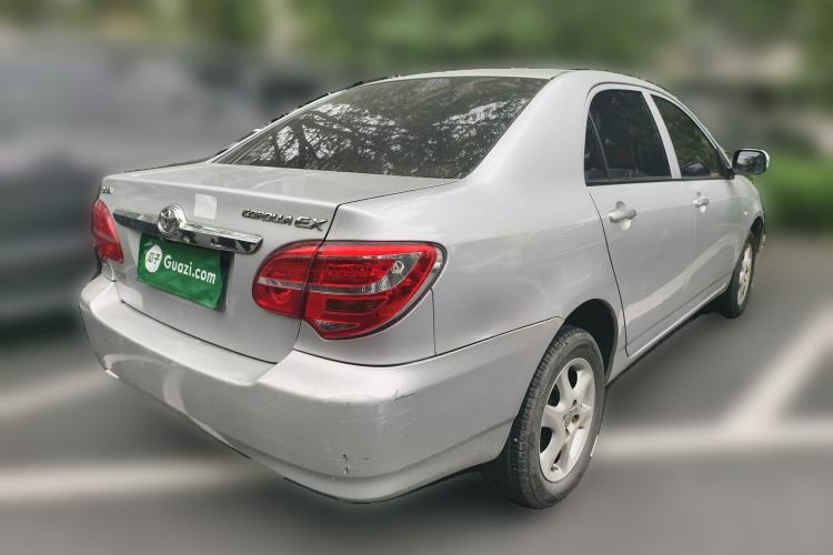 Used Toyota Corolla EX 2013 1.6L Automatic Luxury Edition Rear Right 45 Deg