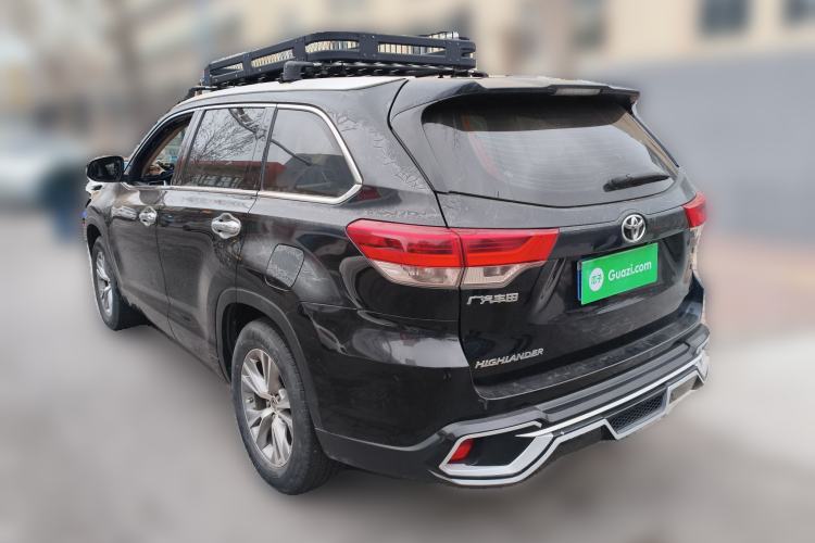 Used Toyota Highlander 2018 2.0T Two-Wheel Drive Elite Version 5 Seats China VI Standard Rear Left 45 Deg