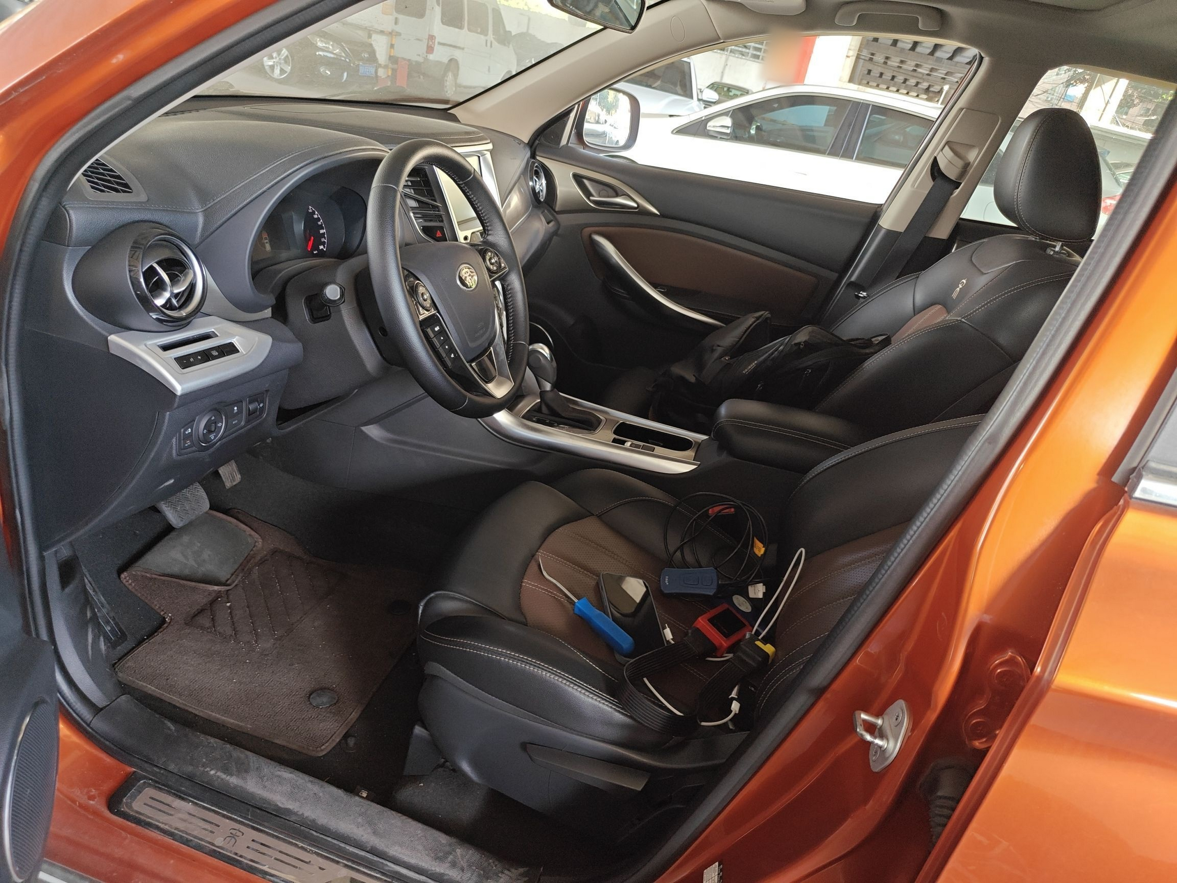 Avant de la voiture