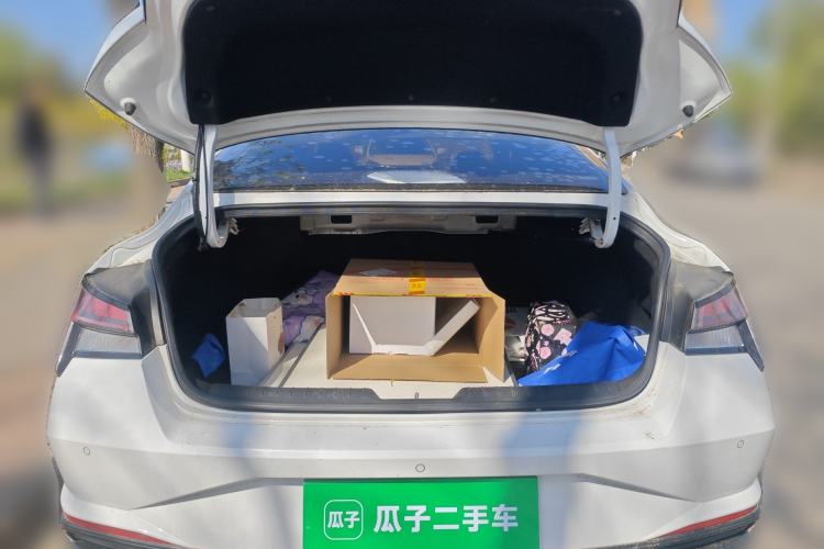 Used Hyundai Elantra 2021 1.5L CVT GLX Elite Edition Trunk