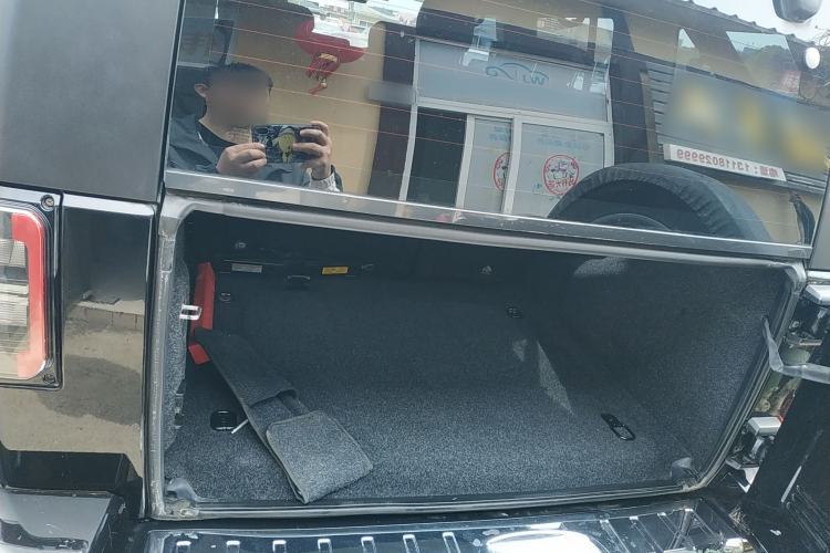 Used BAIC Off-Road BJ40 2020 2.0T Automatic Four-Wheel Drive Urban Hunter Edition Chivalrous Type Trunk