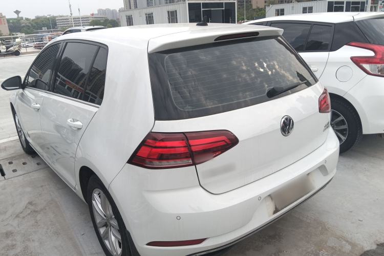 Used Volkswagen Golf 2019 280TSI DSG Comfort Version China VI Standard Rear Left 45 Deg