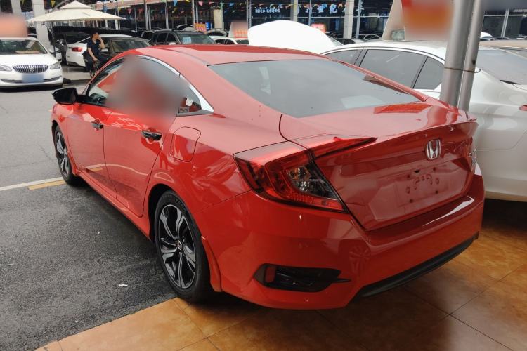 Used Honda Civic 2016 220TURBO CVT Prestige Edition Rear Left 45 Deg