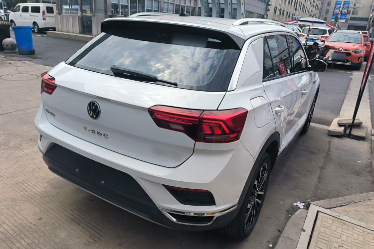 Used Volkswagen T-ROC 2021 280TSI DSG Two-Wheel Drive Comfort Connect 30th Anniversary Edition Rear Right 45 Deg