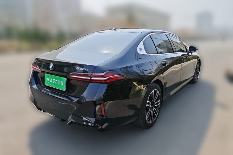 Used BMW 5 Series 2026 530Li Leading M Sport Package Rear Right 45 Deg