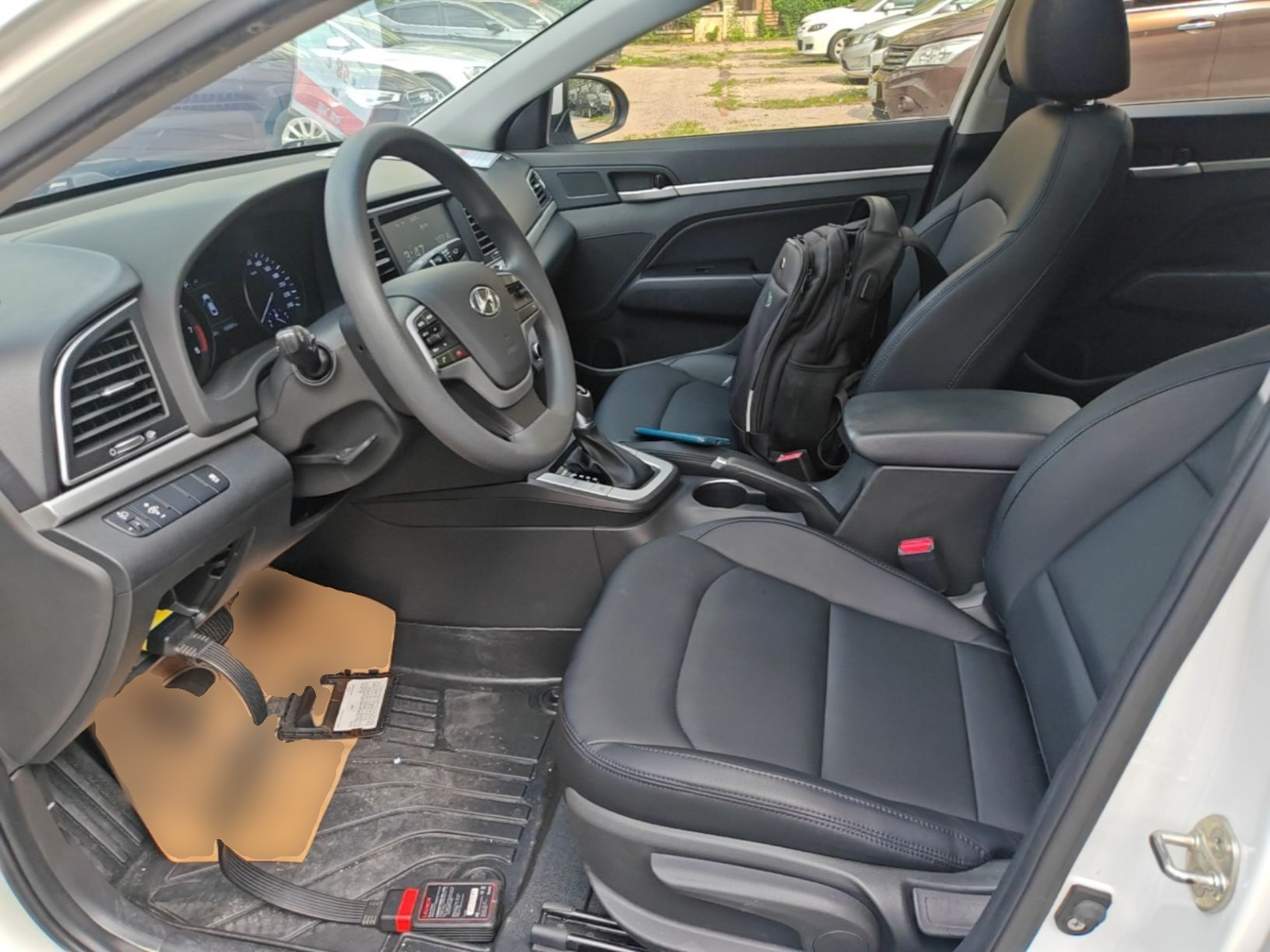 Avant de la voiture