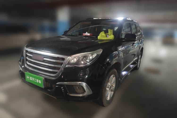 Used Haval H9 2015 2.0T Four-Wheel Drive Luxury 7-Seater Guazi used car, China used car export, Used car for sale, Used Haval cars, Cheapest cars for sale
