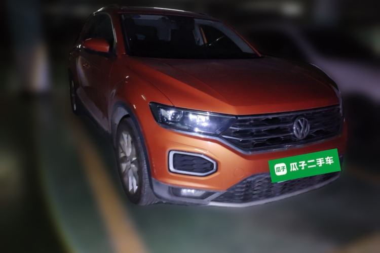 Used Volkswagen T-ROC 2018 230TSI DSG Two-Wheel Drive Advanced Version China V Standard Front Right 45 Deg
