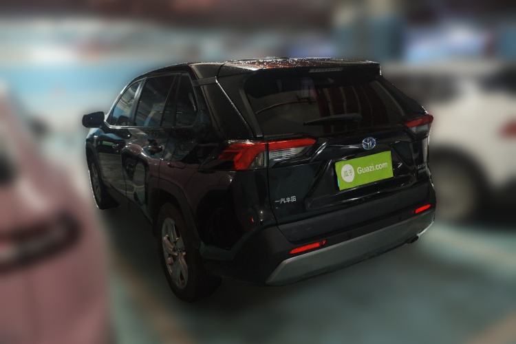 Used Toyota RAV4 2020 Dual-Engine 2.5L E-CVT Two-Wheel Drive Elite Edition Rear Left 45 Deg