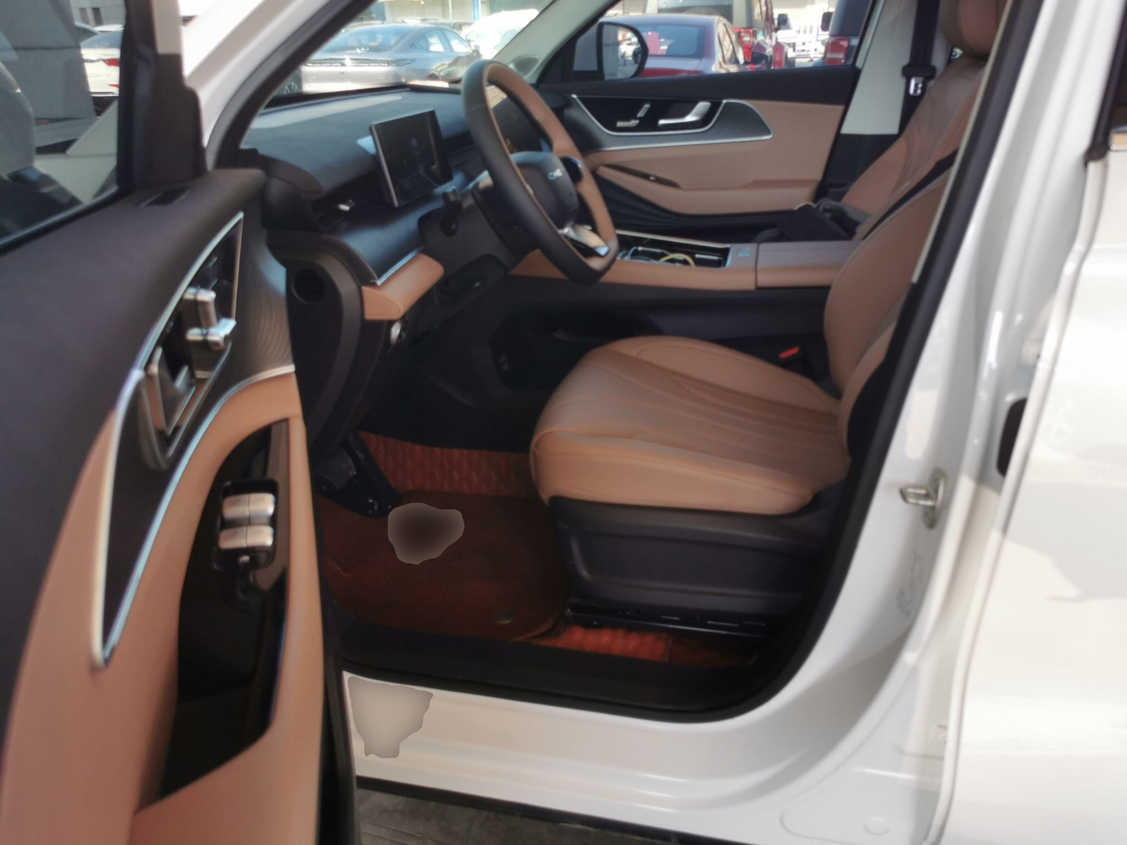 Avant de la voiture