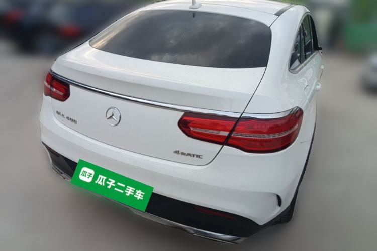 Used Mercedes-Benz GLE Coupe 2015 GLE 400 4MATIC Coupe SUV Rear Right 45 Deg