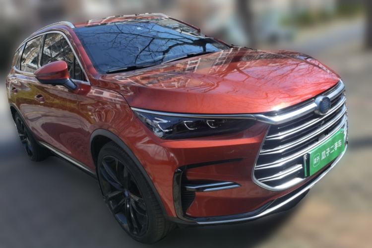 Used BYD Tang New Energy 2021 DM 2.0T Four-Wheel Drive Performance Edition Prestige Model Front Right 45 Deg