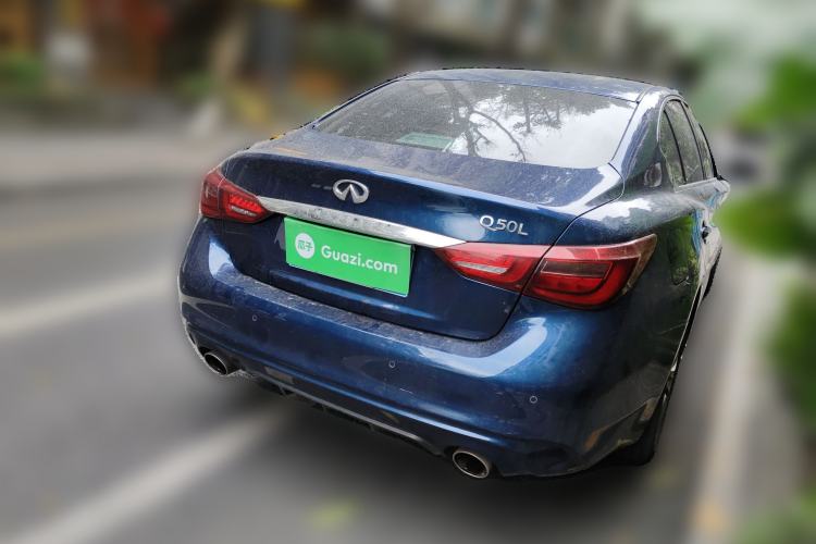 Used Infiniti Q50L 2018 2.0T Enjoyment Edition China V standard Rear Right 45 Deg