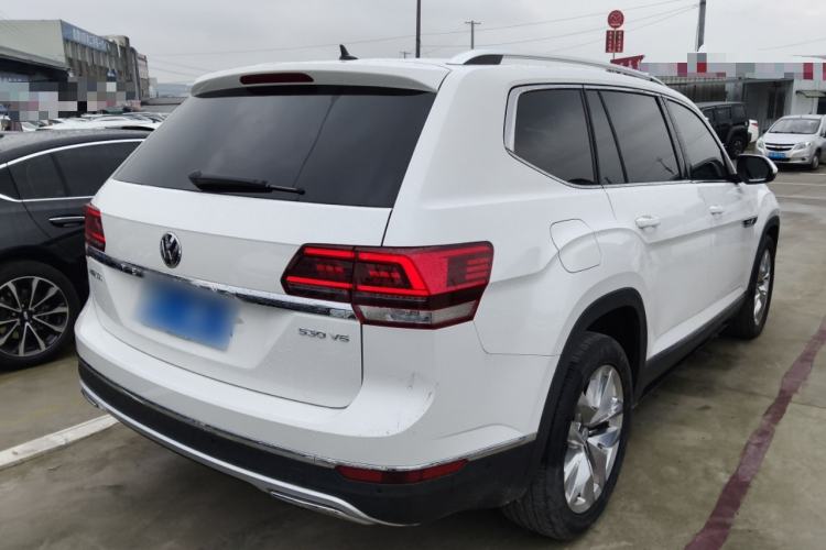 Used Volkswagen Teramont 2019 530 V6 Four-Wheel Drive Flagship Model China VI Standard Rear Right 45 Deg