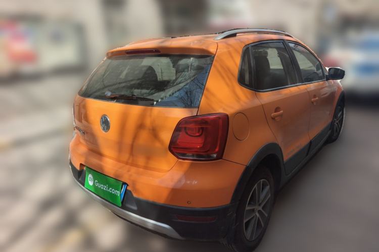 Used Volkswagen Polo 2012 1.6L Cross Polo Automatic Transmission Rear Right 45 Deg