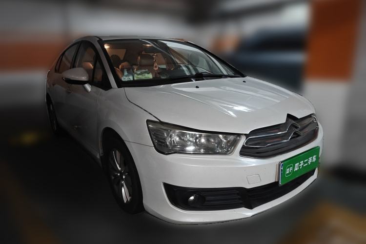 Used Citroen C-Quatre 2013 Sedan 1.6L Manual - Prestige Model Front Right 45 Deg