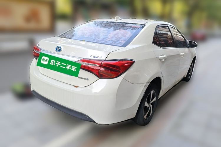 Used Toyota Levin 2017 Revised Dual-Engine 1.8H GS E-CVT Elite Sunroof Version China V Standard Rear Right 45 Deg