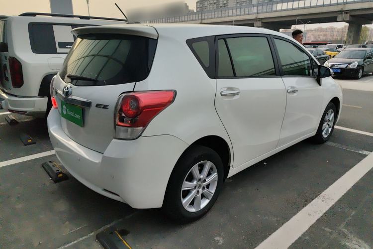 Used Toyota Verso 2014 Starlight 180E CVT Elite Edition Rear Right 45 Deg