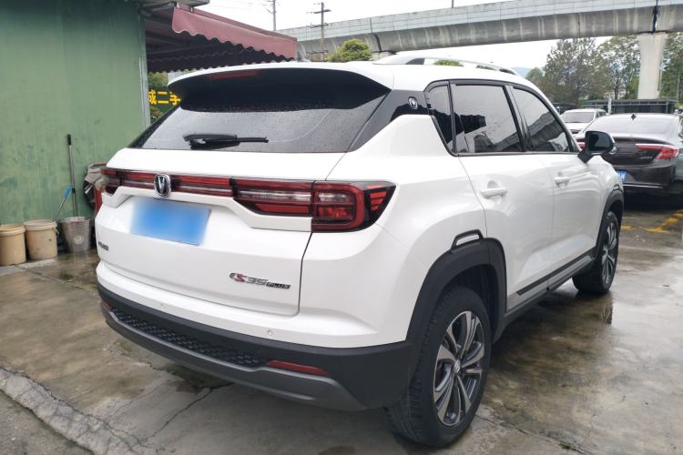 Used CHANGAN CS35PLUS 2021 Honor Million Edition 1.6L Manual Luxury Model Rear Right 45 Deg