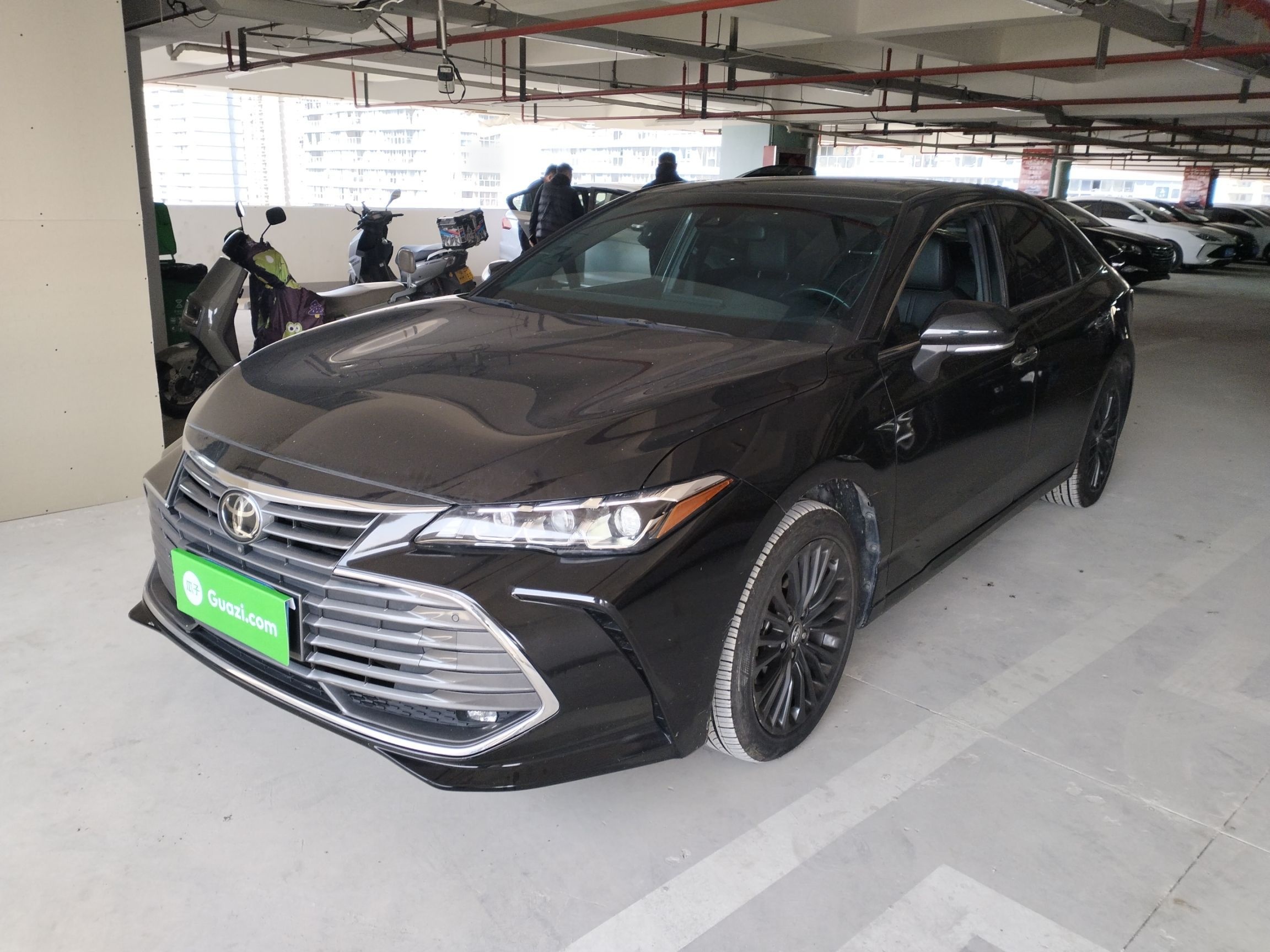 تحت مقدمة السيارة