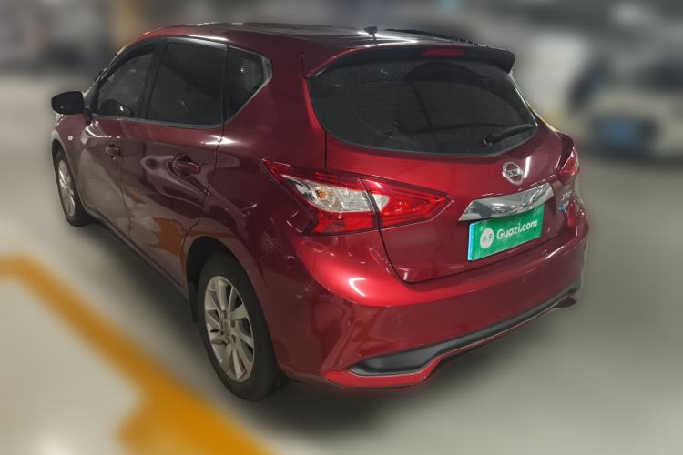 Used Nissan Tiida 2016 1.6L CVT Cool Dynamic Edition Rear Left 45 Deg