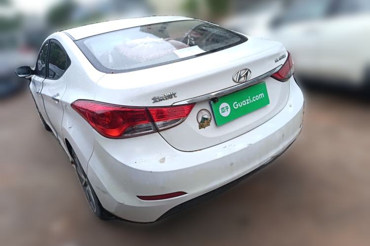 Used Hyundai Elantra (5th Generation / Langdong) 2015 1.6L Automatic Leading Model Rear Left 45 Deg