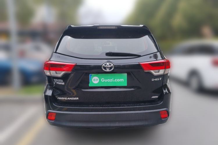 Used Toyota Highlander 2018 2.0T Four-Wheel Drive Elite Edition 7 Seats China VI Standard Rear