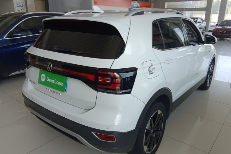 Used Volkswagen Tacqua 2021 1.5L Automatic Yue Zhi Lian Edition Rear Right 45 Deg