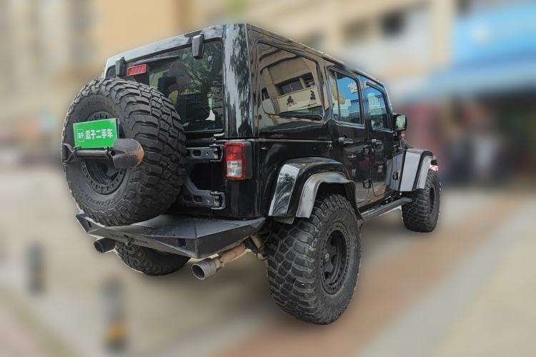 Used Jeep Wrangler 2013 3.6L Sahara Four-Door Edition Rear Right 45 Deg