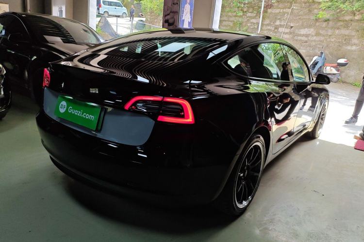 Used Tesla Model 3 2022 Rear-Wheel-Drive Version Rear Right 45 Deg