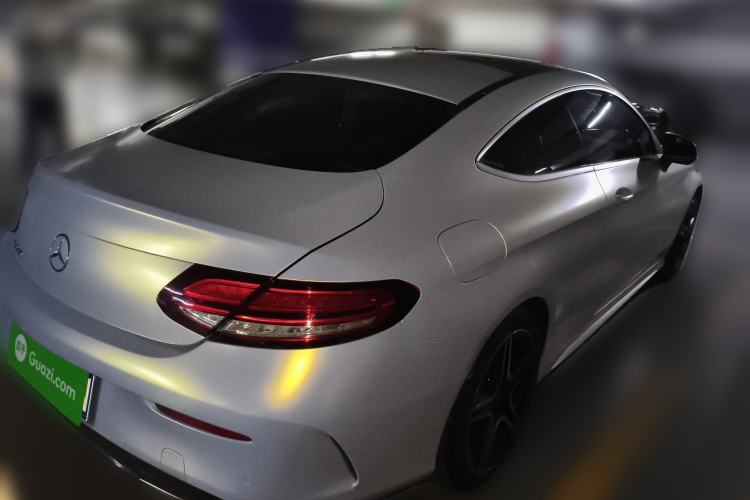 Used Mercedes-Benz C-Class 2019 C 260 Coupe Rear Right 45 Deg