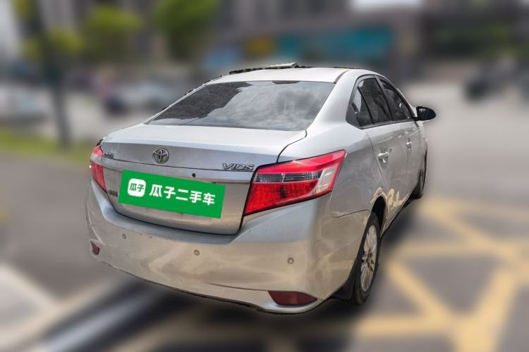 Used Toyota Vios 2014 1.5L Automatic ZhiZhen Edition Rear Right 45 Deg