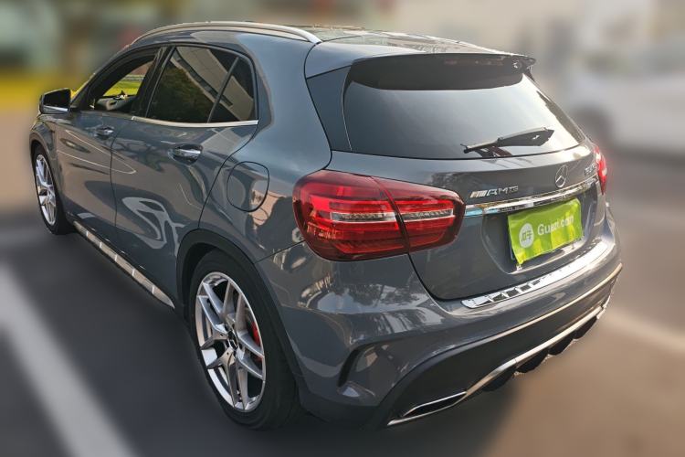 Used Mercedes-Benz GLA AMG 2017 Facelifted AMG GLA 45 4MATIC Rear Left 45 Deg