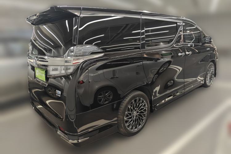 Used Toyota Vellfire 2019 Dual-Engine 2.5L HV Luxury Edition Rear Right 45 Deg