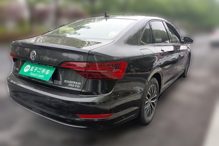 Used Volkswagen Sagitar 2021 280TSI DSG Comfort Connect Edition Rear Right 45 Deg