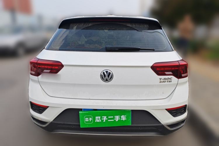 Used Volkswagen T-ROC 2019 230TSI DSG Two-Wheel-Drive Advanced Version China VI Standard Rear