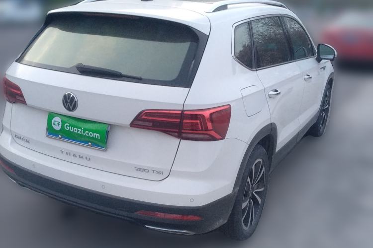 Used Volkswagen Tharu 2021 280TSI Two-Wheel-Drive Luxury Plus Edition Rear Right 45 Deg