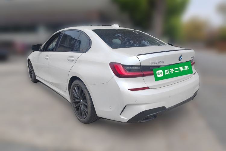 Used BMW 3 Series 2022 325Li M Sport Night Edition Package Rear Left 45 Deg