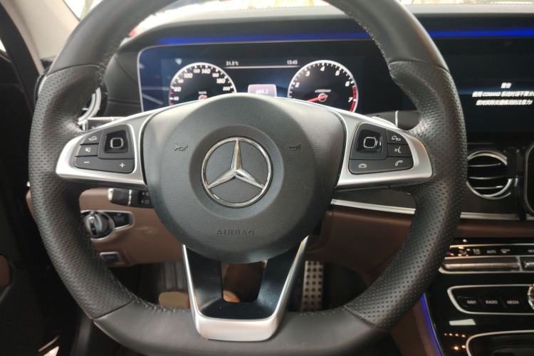 Used Mercedes-Benz E-Class 2016 E 300 L Sporty and Stylish Model Steering Wheel