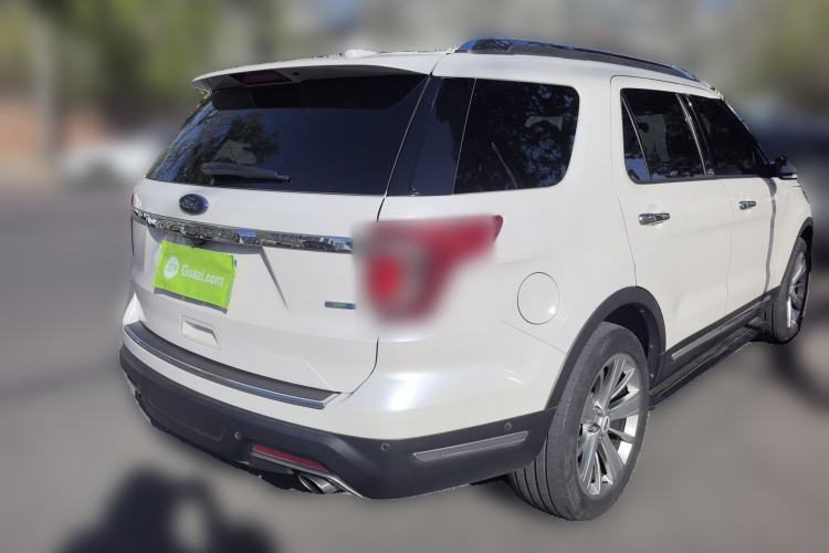 Used Ford Explorer 2018 2.3T Elite Edition Rear Right 45 Deg