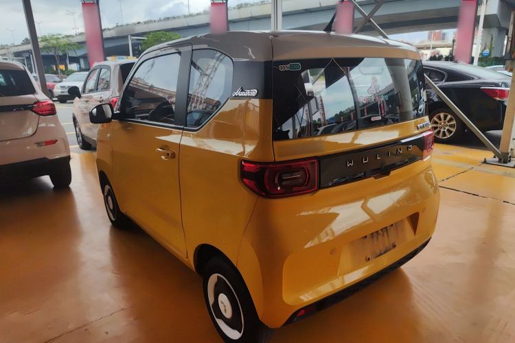 Used Wuling Hongguang MINIEV 2021 Macaron Premium Model – Lithium-NMC Rear Left 45 Deg
