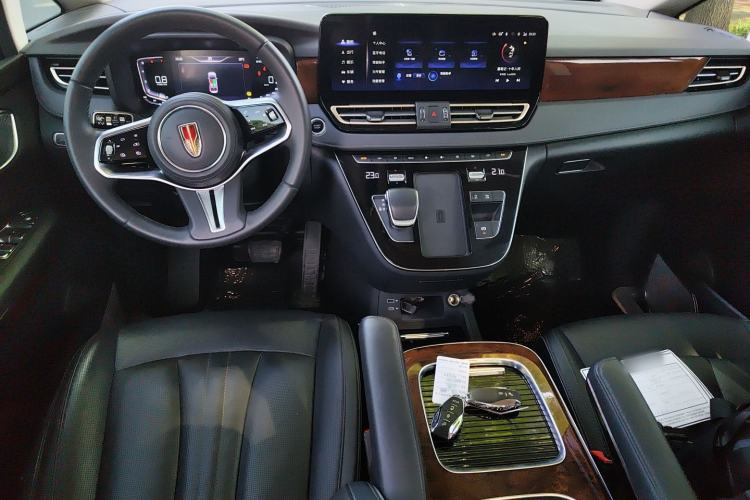 Used Hongqi HQ9 2023 2.0T Smart Connect Flagship Edition Center Console