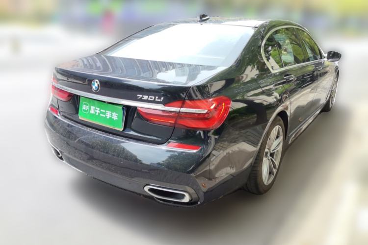 Used BMW 7 Series 2018 730Li Luxury Edition M Sport Package Rear Right 45 Deg