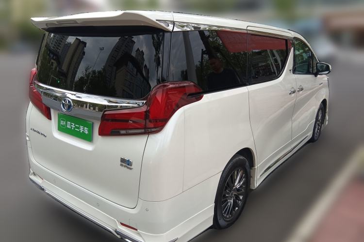 Used Toyota Alphard 2019 Dual-Engine 2.5L Luxury Edition Rear Right 45 Deg