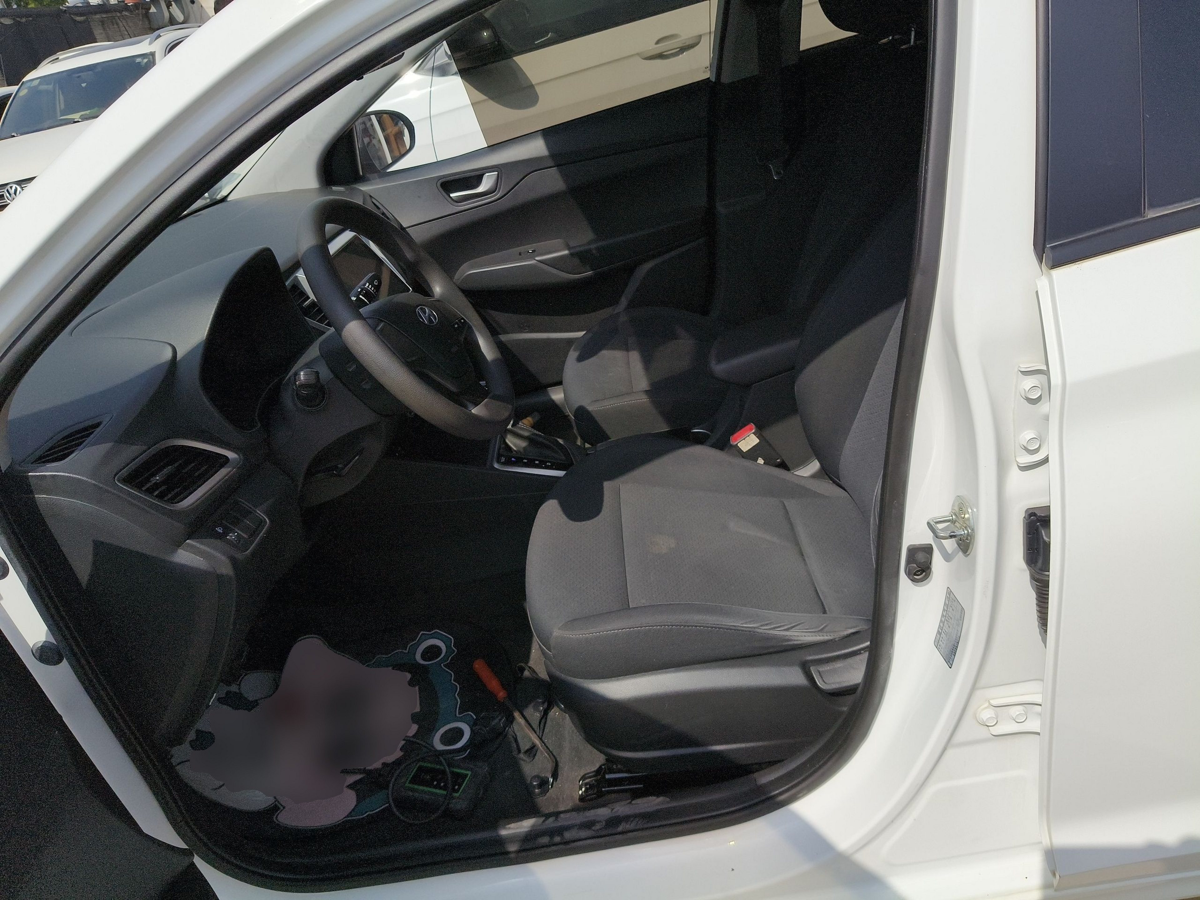 Avant de la voiture