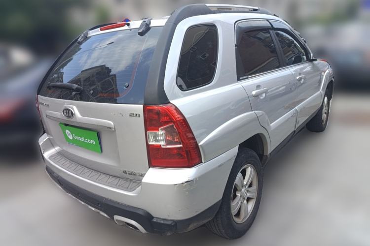 Used Kia Sportage 2009 2.0L Manual Two-Wheel-Drive GL Trim Rear Right 45 Deg