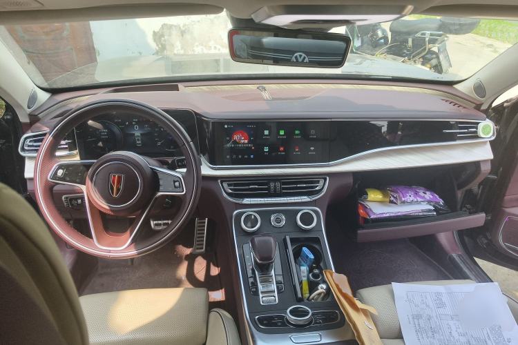 Used Hongqi H9 2020 2.0T Smart Connect Flagship Edition Center Console