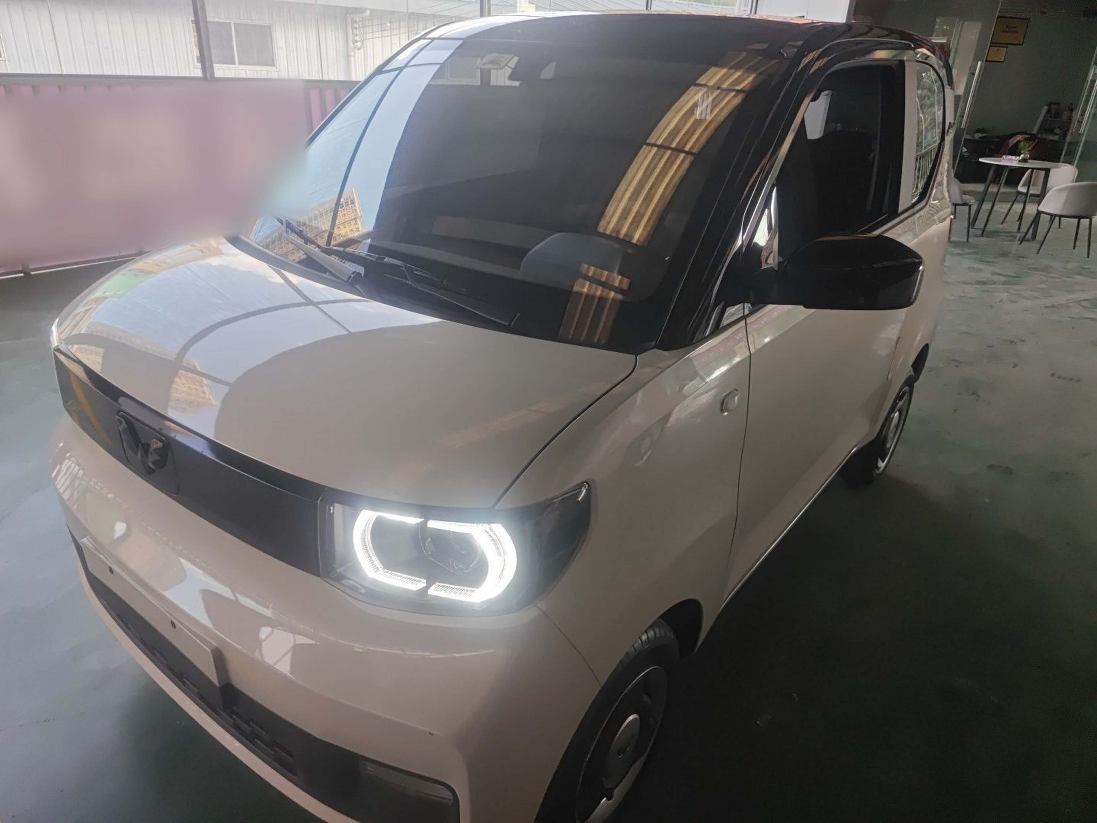 Parte inferior delantera