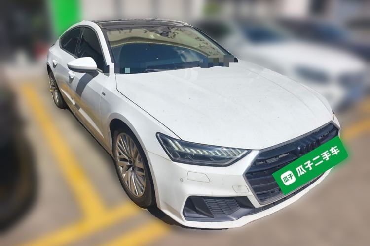 Used Audi A7 2020 45 TFSI Prestige Edition Front Right 45 Deg